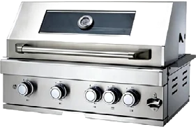Built-in 46 inch BBQ grill