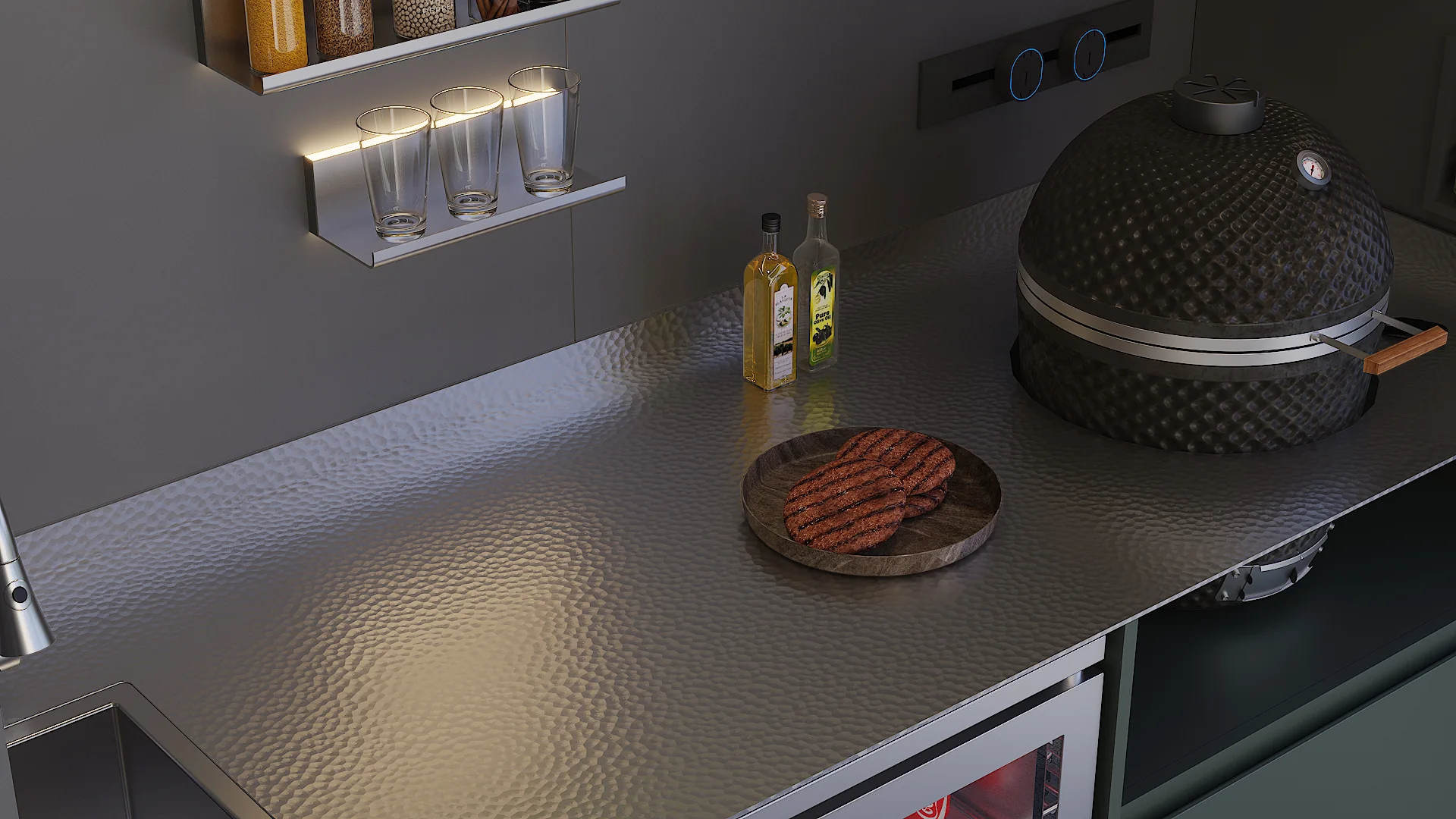 HG-M1 outdoor kitchen pod gallery image
