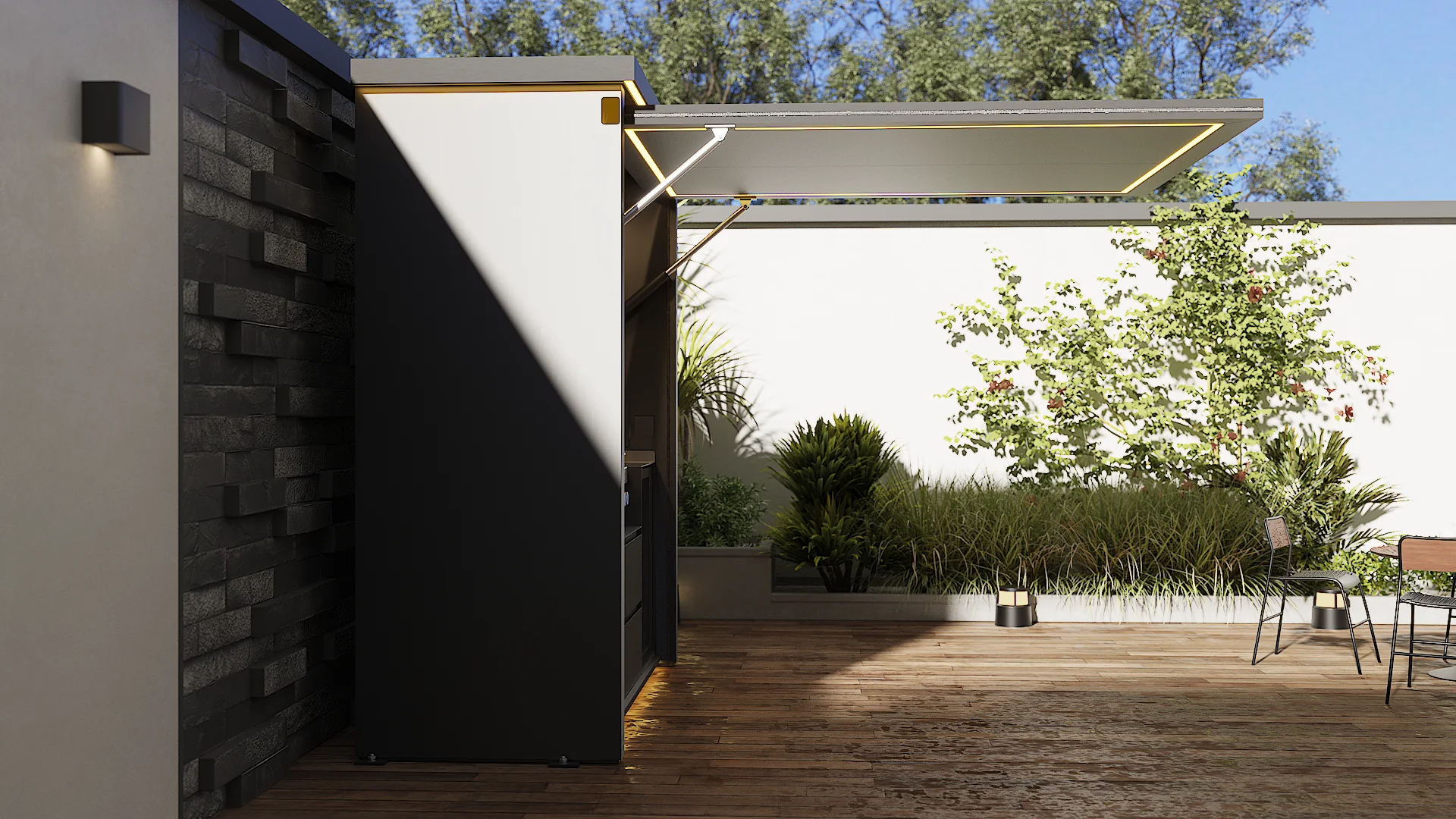 HG-M1 outdoor kitchen pod gallery image