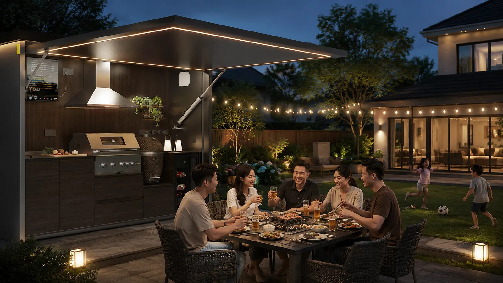 HG-P1 outdoor kitchen pod gallery image
