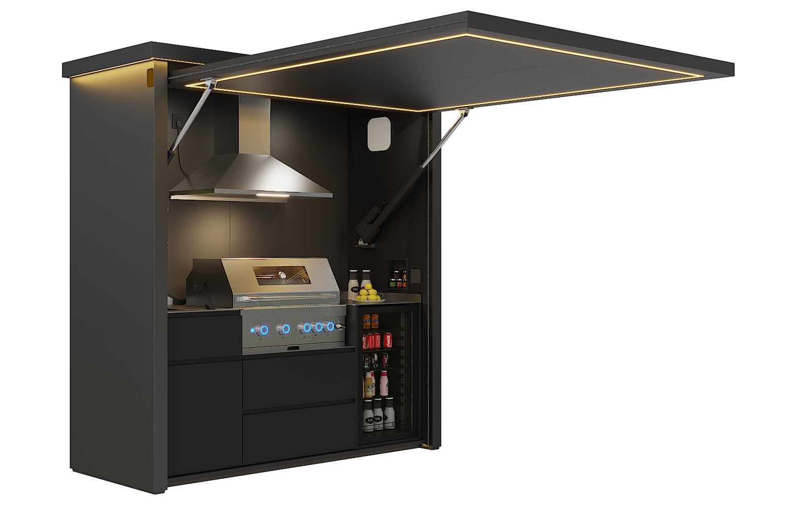 HG-M1 Outdoor Kitchen Pod