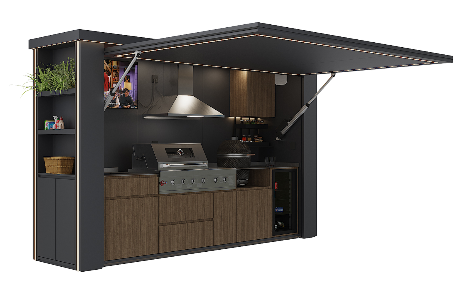 HG-P1 Outdoor Kitchen Pod