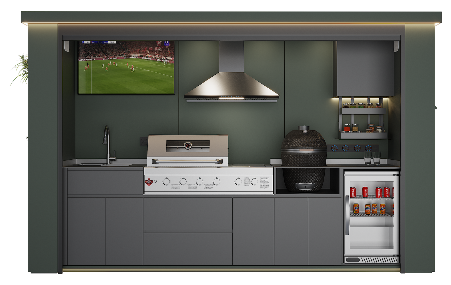 HG-P1 Outdoor Kitchen Pod image