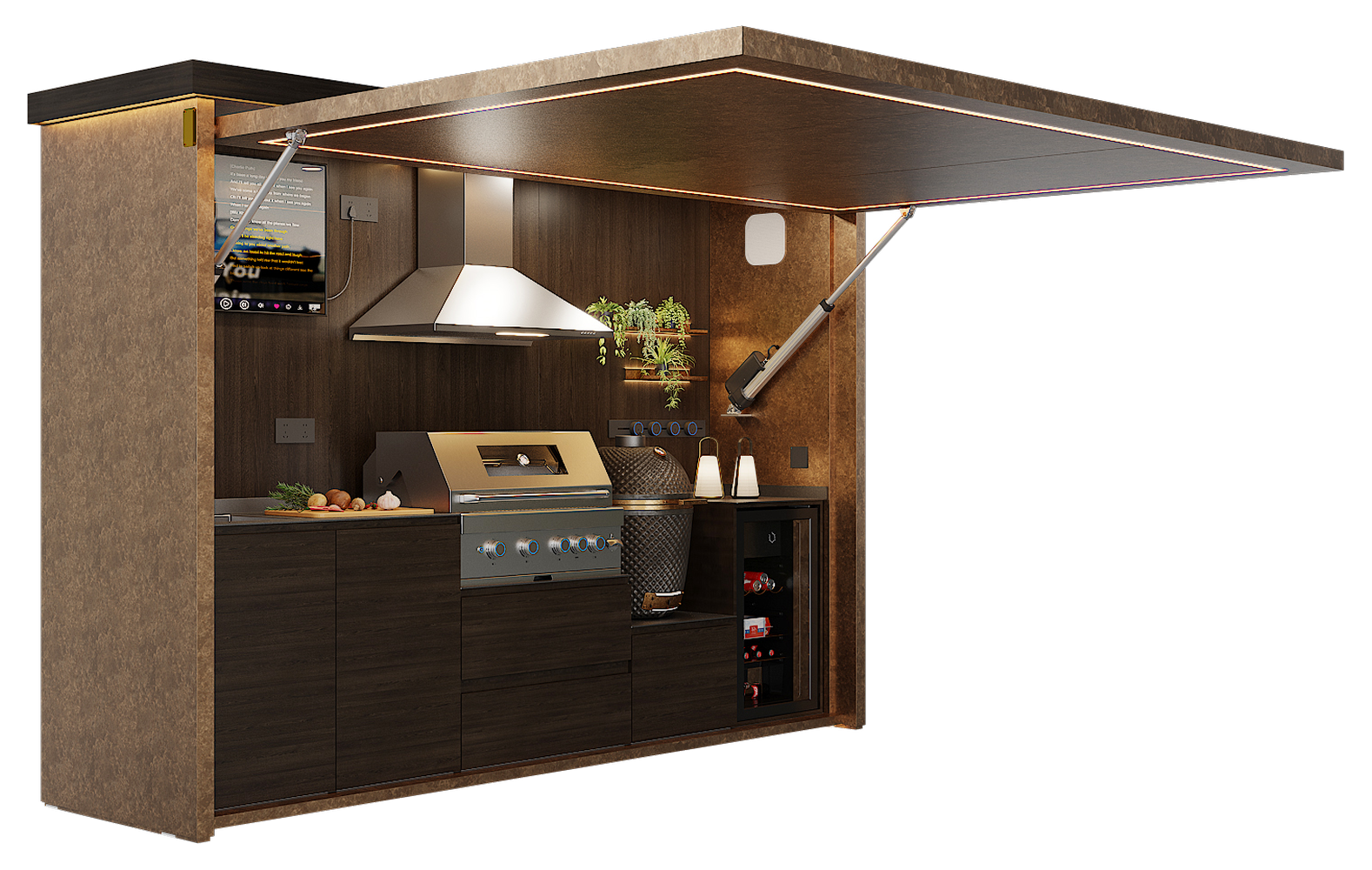 HG-S1 Outdoor Kitchen Pod