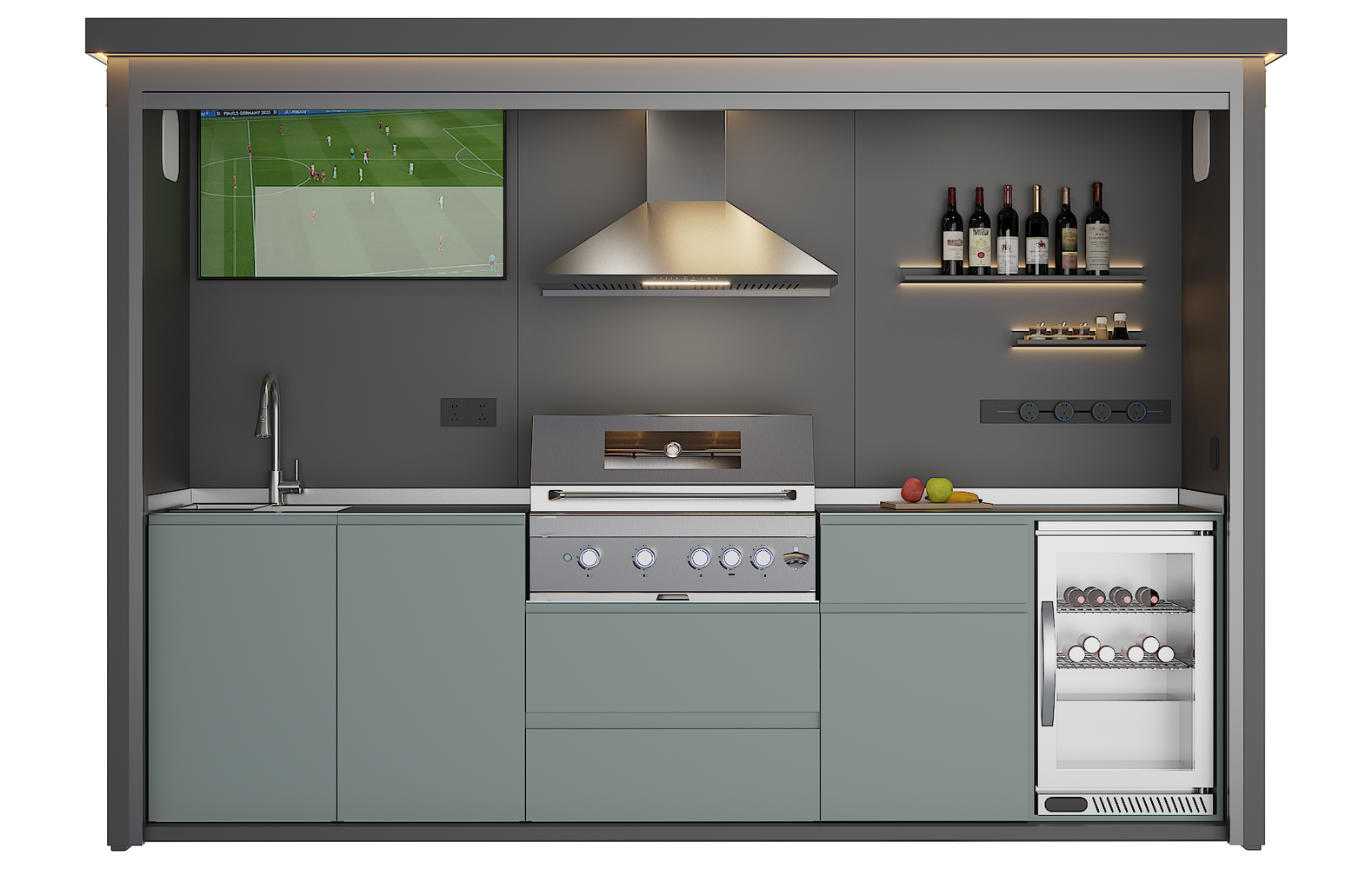 HG-S1 Outdoor Kitchen Pod image