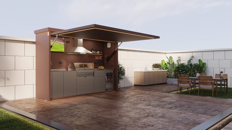 Marine-Grade 304 Stainless Steel Outdoor Kitchen Pod Material Guide
